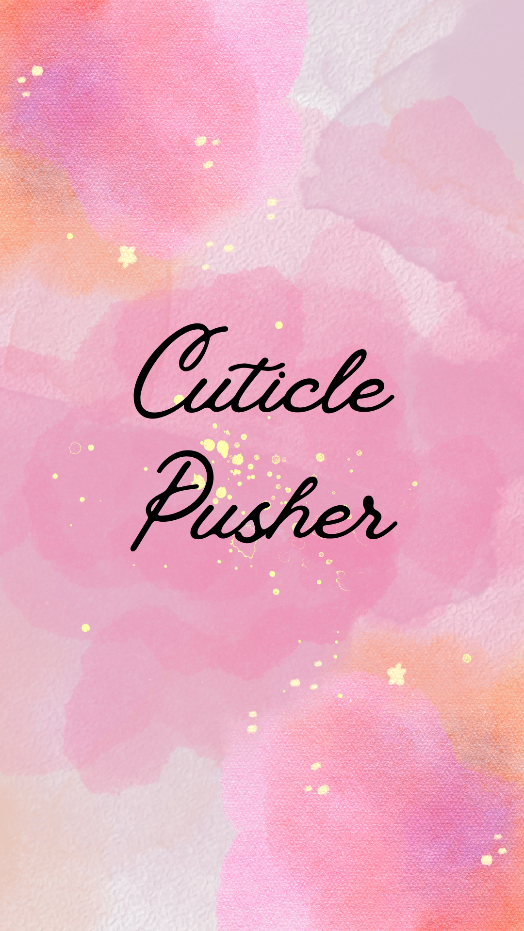 Cuticle Pusher